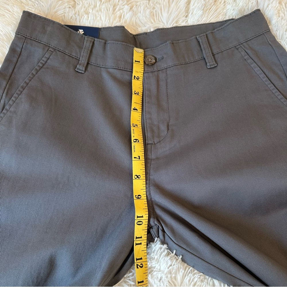 IZOD Gray Chino Dress Pants Boys Size 18 Regular Stretch Flat Front NWT School - Picture 8 of 9